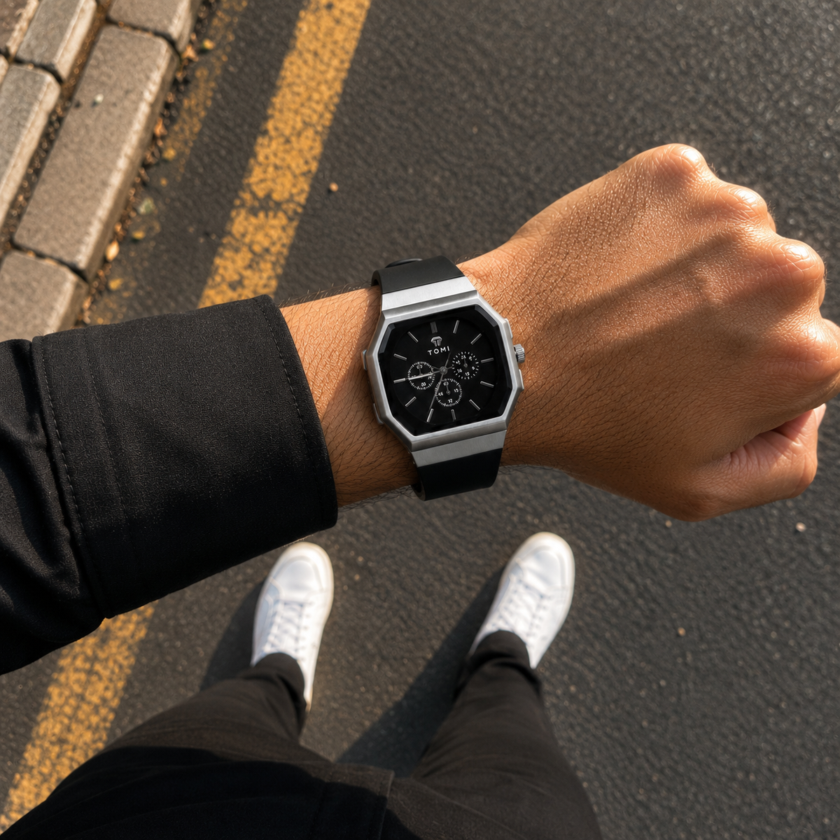 Elite Tomi Octagon Men's Watch