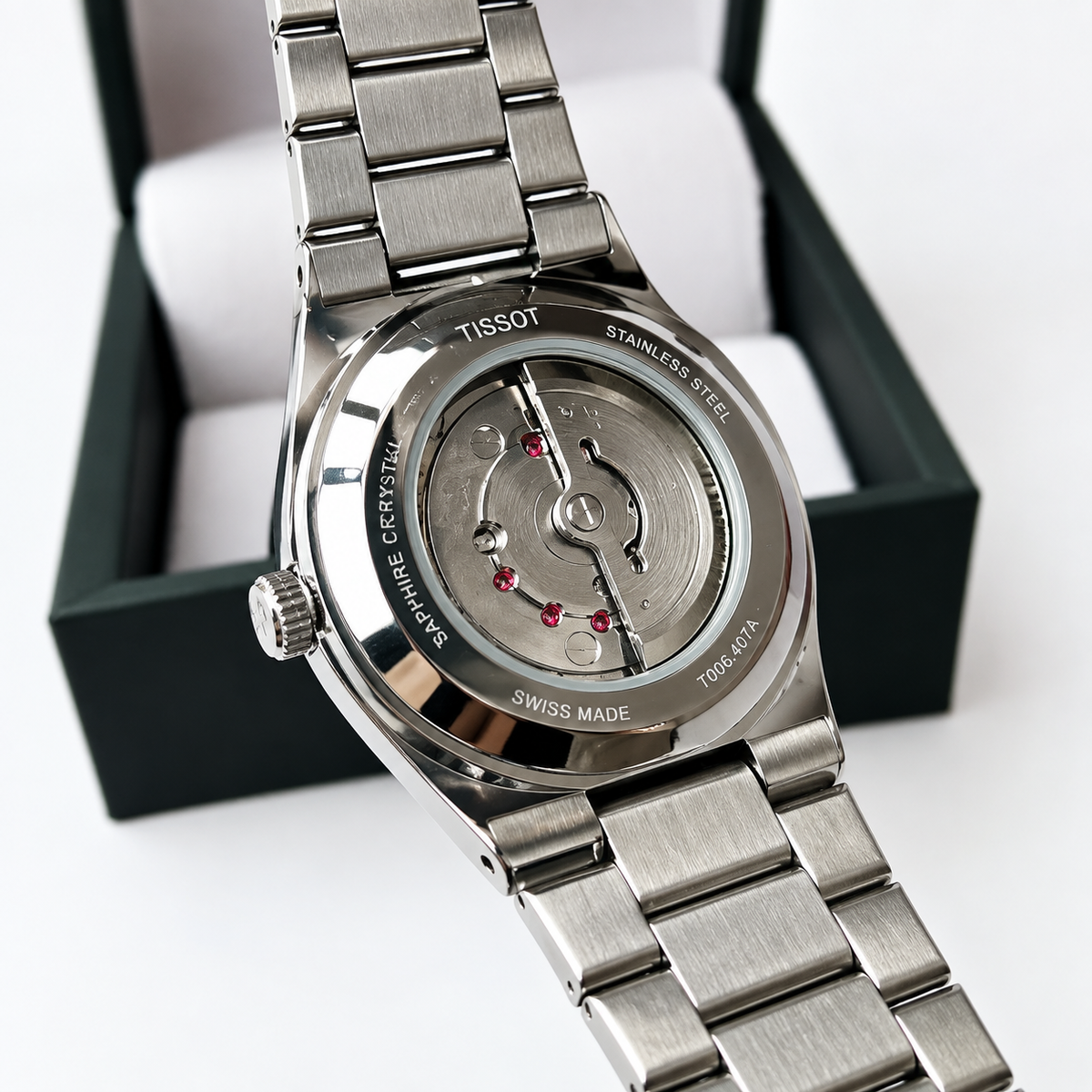 PRX Automatic Stainless Steel Watch – Premium Swiss Style Men’s Wristwatch  Shorter option:  Tissot PRX Automatic Men’s Stainless Steel Watch